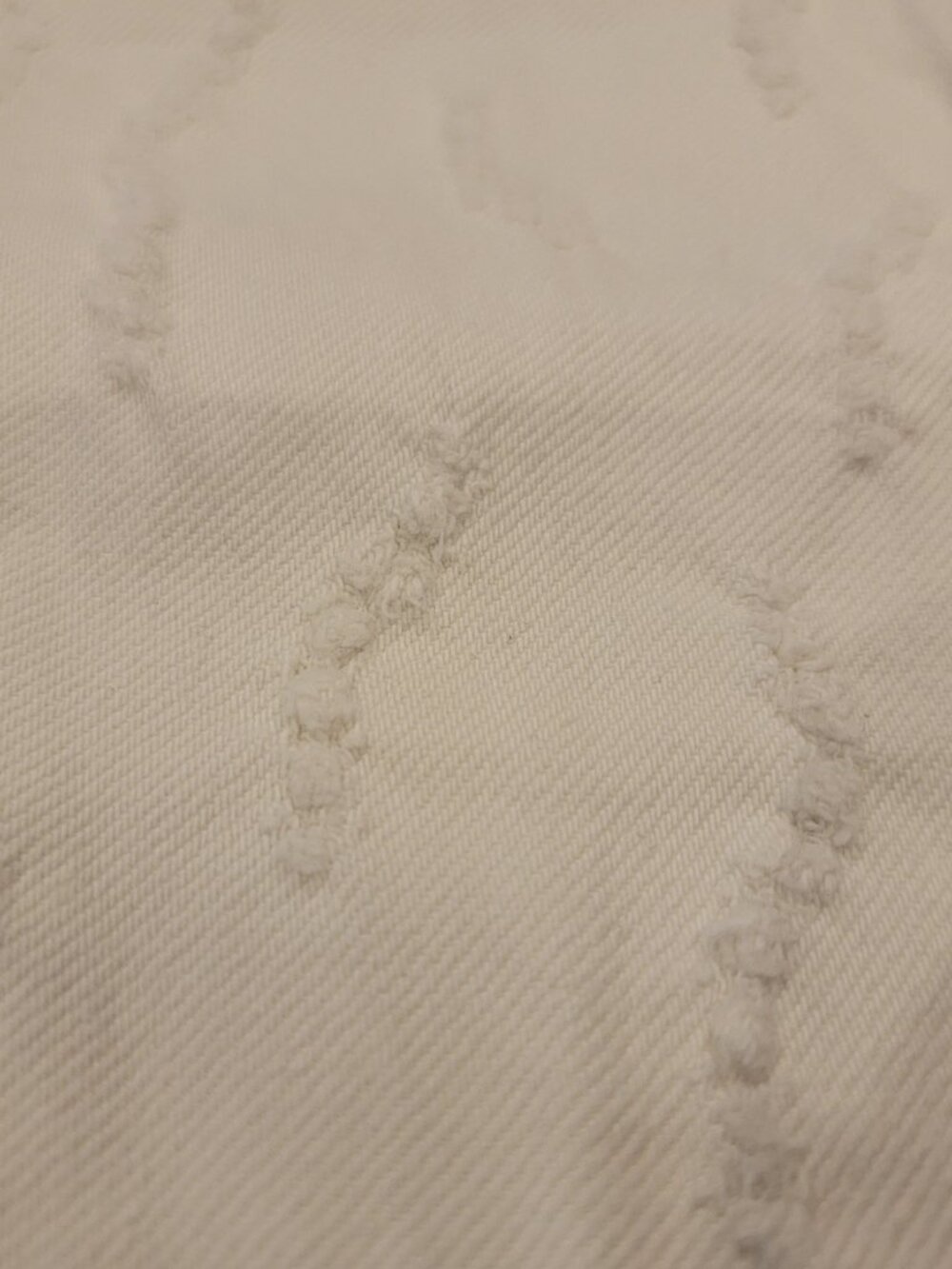 Zara White Wide Leg Distressed Jeans - Picture 9 of 12